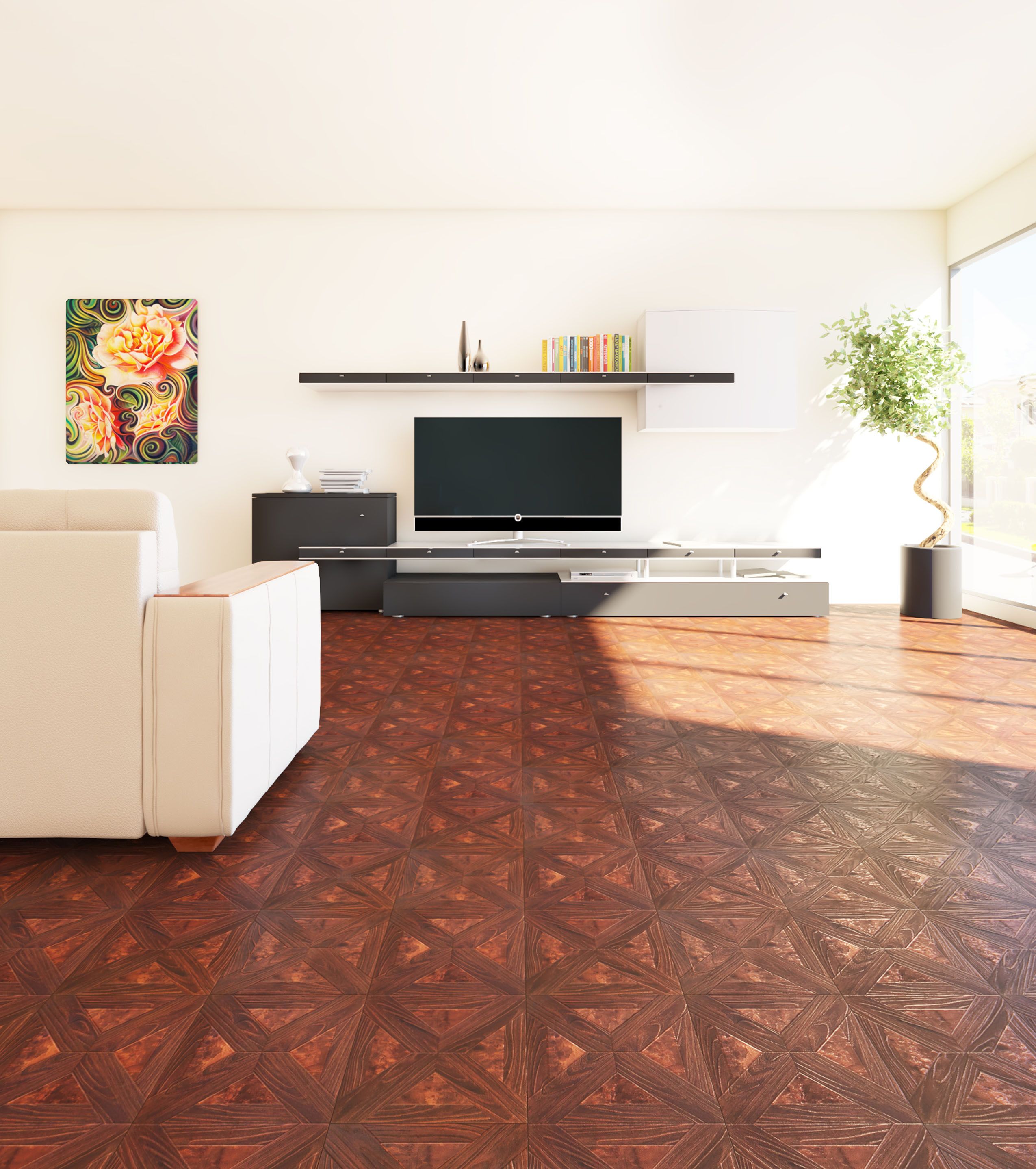 Визуализация для каталога напольных покрытий «Казламинат»