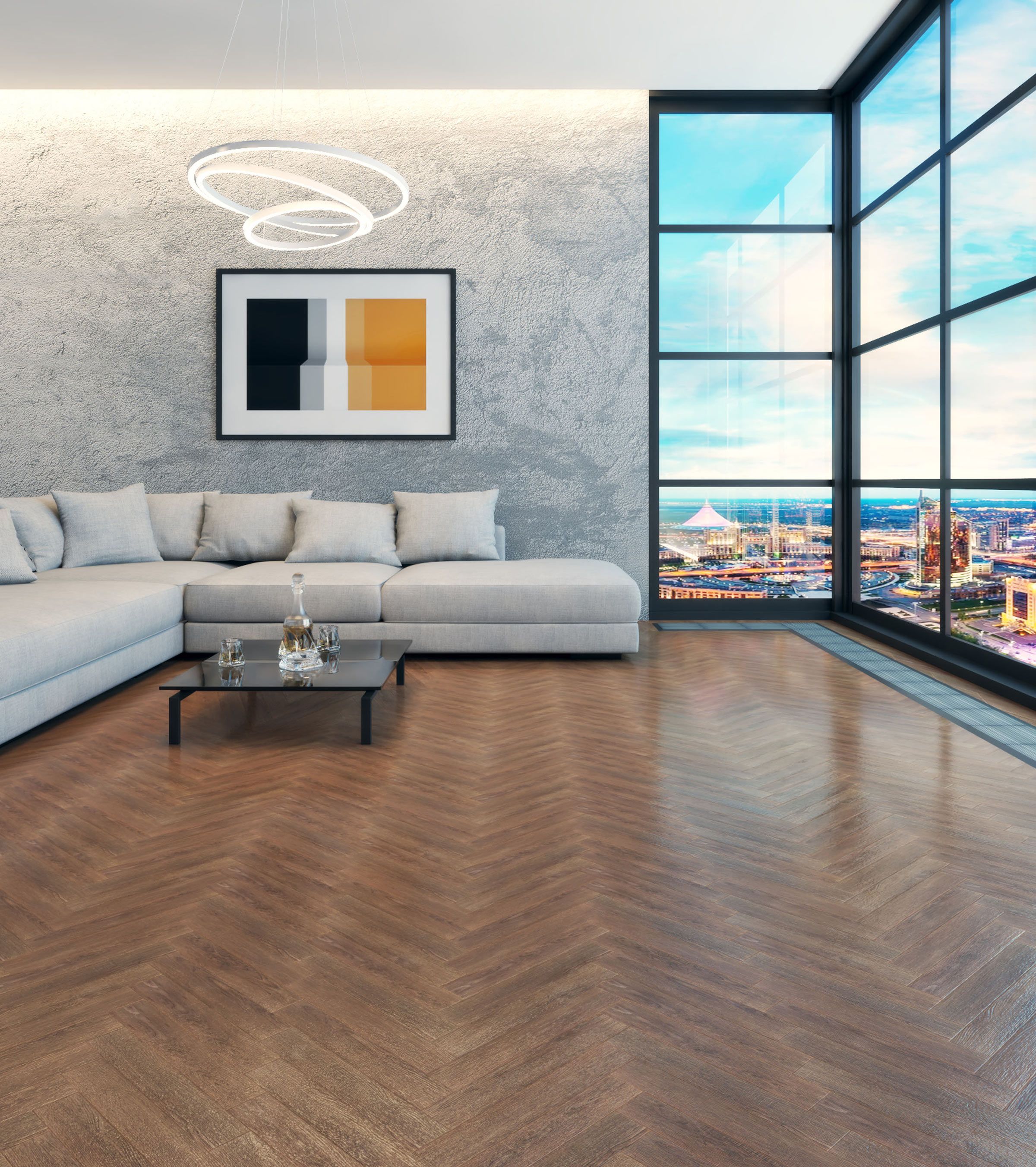 Визуализация для каталога напольных покрытий «Казламинат»