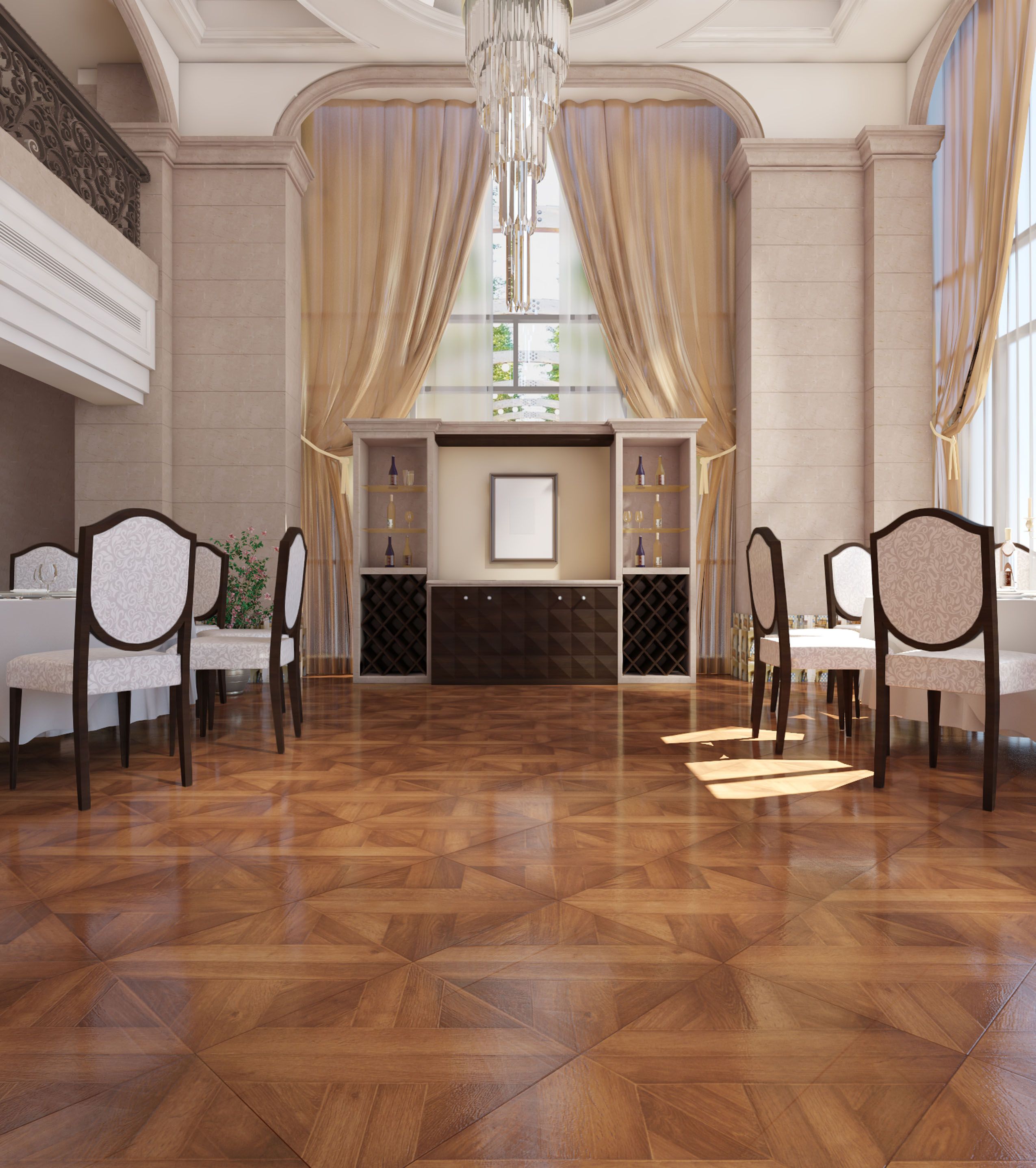 Визуализация для каталога напольных покрытий «Казламинат»