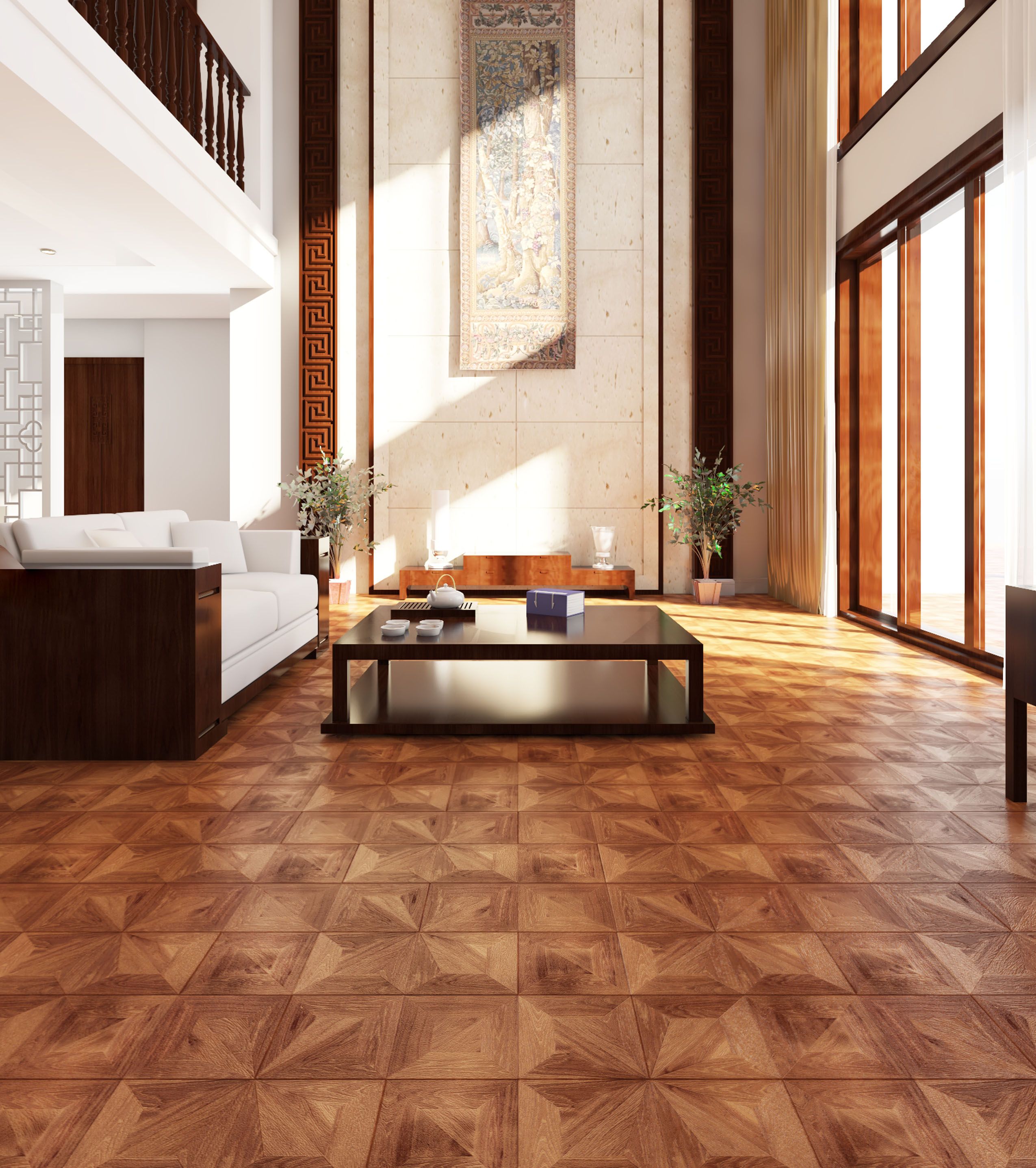 Визуализация для каталога напольных покрытий «Казламинат»